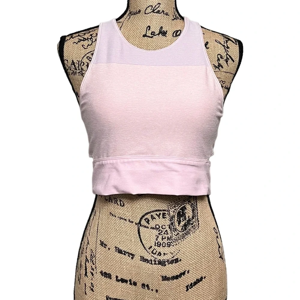 Outdoor Voices Slash Back Crop Sports Bra Medium - Picture 1 of 5